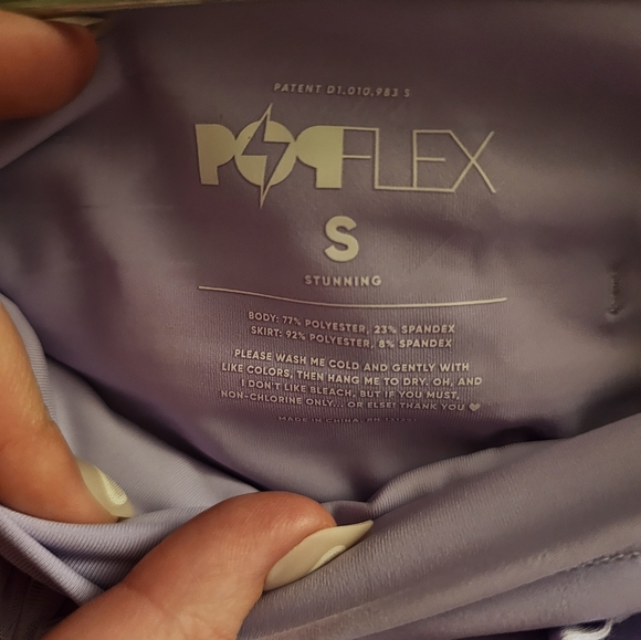 Popflex Pirouette Skort Digital Lavender - Picture 5 of 7